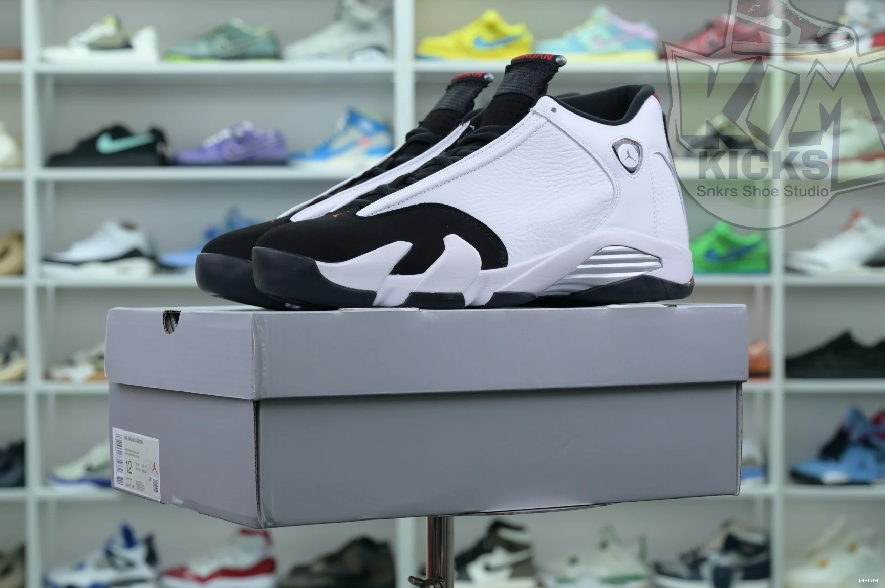Toe” BestValue Kimikick Jordan Jordan14“Black Air 1845 0525